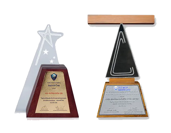 태국 상공회의소의 2005년, 2019년, 2022년 연도별 수상 내역