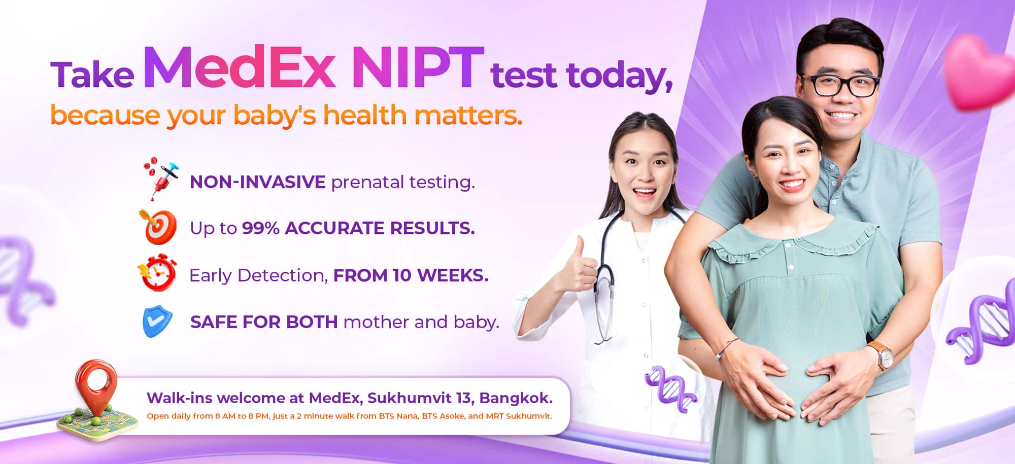 Affordable NIPT in Bangkok for Indian Couples Visiting Thailand 1 NIPT in Bangkok for Indian couples visiting Thailand