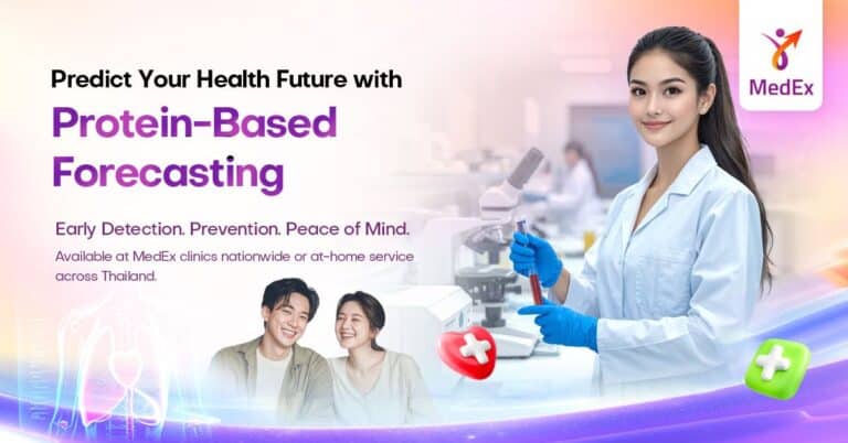 ทำความเข้าใจเกี่ยวกับการตรวจคัดกรองสุขภาพเชิงพยากรณ์: การวิเคราะห์โปรตีนอาจช่วยประเมินความเสี่ยงต่อโรคในอนาคตได้อย่างไร