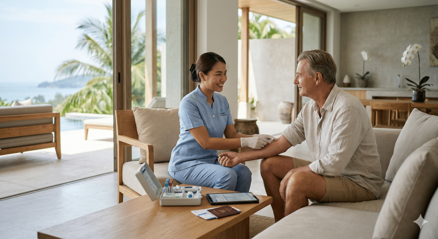 การตรวจทางห้องปฏิบัติการในภูเก็ต: คู่มือฉบับสมบูรณ์เกี่ยวกับการตรวจเลือด การตรวจสุขภาพ และการตรวจด้วยตนเองที่บ้านในประเทศไทย